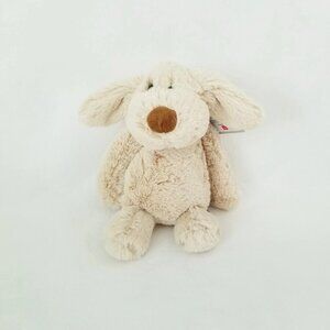 Aurora Puddles Beige Lopsie Lulu Puppy Dog 10" Plush Stuffed Animal NWT